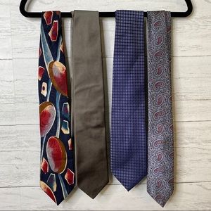 Bundle of 4 men’s ties